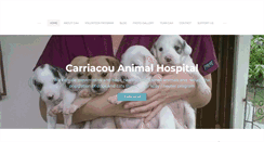 Desktop Screenshot of carriacouanimalclinic.com